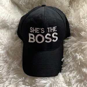 She’s the BOSS ~~~ baseball cap